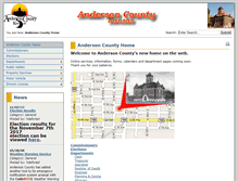 Tablet Screenshot of andersoncountyks.org